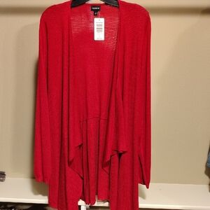 Torrid Vibrant Red Women's Cardigan